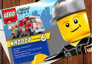 Lego City Birthday Invitations Crayola Crayon Birthday Invitation Digital by