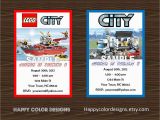 Lego City Birthday Party Invitations 5 Best Images Of Lego City Birthday Invitations Printable