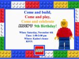 Lego City Birthday Party Invitations Printable Lego Birthday Invitations Free