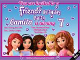 Lego Friends Birthday Invitation Free Printable Lego Invitations Search Results