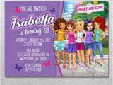 Lego Friends Birthday Invitations Lego Friends Invitation Lego Friends Birthday Lego Friends