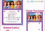 Lego Friends Birthday Invitations Legofriendsbirthdaypartyinvitethankyoucard Urban Bliss Life