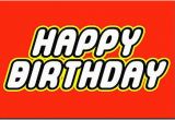 Lego Happy Birthday Banner Free Printable Happy Birthday Lego Font Birthdays Lego Font Birthday