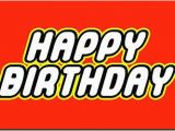 Lego Happy Birthday Banner Free Printable Happy Birthday Lego Font Birthdays Lego Font Birthday