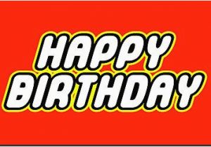 Lego Happy Birthday Banner Free Printable Happy Birthday Lego Font Birthdays Lego Font Birthday