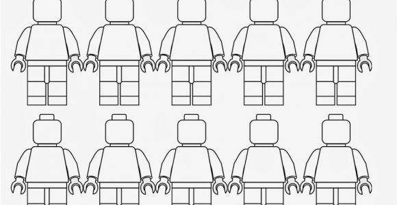 Lego Happy Birthday Banner Template Lego Minifigure Garland Lego Banner Printable
