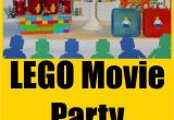 Lego Movie Birthday Decorations Lego Movie Party Everyday Party Magazine