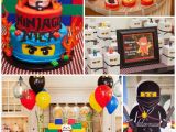 Lego Ninjago Birthday Party Decorations Kara 39 S Party Ideas Ninjago themed Birthday Party Planning