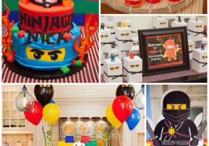 Lego Ninjago Birthday Party Decorations Kara 39 S Party Ideas Ninjago themed Birthday Party Planning