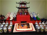Lego Ninjago Birthday Party Decorations Lego Ninjago Ninja Birthday Party Ideas Photo 7 Of 20