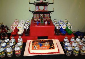 Lego Ninjago Birthday Party Decorations Lego Ninjago Ninja Birthday Party Ideas Photo 7 Of 20
