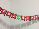 Lego Ninjago Happy Birthday Banner Ninjago Inspired Happy Birthday Banner Party Decorations
