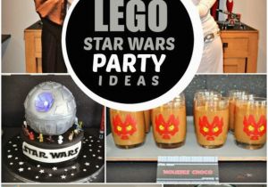 Lego Star Wars Birthday Decorations A Boy S Lego Star Wars 6th Birthday Party Spaceships and