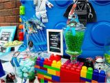 Lego Star Wars Birthday Decorations Kara 39 S Party Ideas Star Wars Lego Birthday Party Kara 39 S