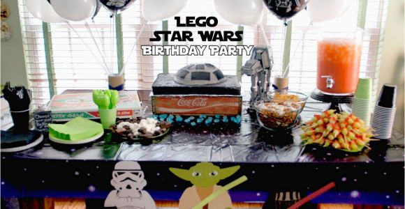 Lego Star Wars Birthday Decorations Lego Star Wars Birthday Party the Scrap Shoppe
