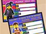 Lego themed Birthday Invitation Card Free Printable Lego Movie Birthday Invitation Set