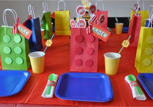 Lego themed Birthday Party Decorations 35 Lego theme Party Table Decoration Ideas Table