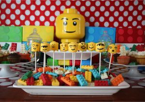 Lego themed Birthday Party Decorations Elegant Affairs Lego Birthday Party