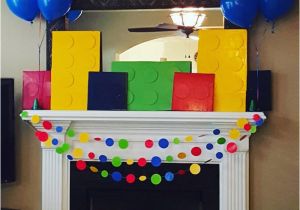 Lego themed Birthday Party Decorations Kara 39 S Party Ideas Bright Colorful Lego Birthday Party