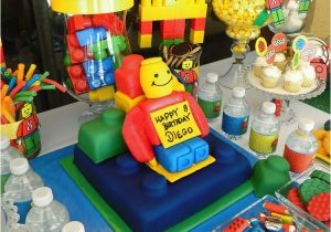 Lego themed Birthday Party Decorations Lego Party Birthday Party Ideas Photo 1 Of 19 Catch My