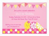 Lemonade Birthday Party Invitations Personalized Pink Lemonade Invitations