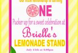 Lemonade Birthday Party Invitations Pink Lemonade Birthday Invitation Pink Lemondade Birthday