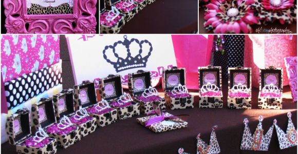 Leopard Birthday Decorations Leopard Princess Party Style with Nancy