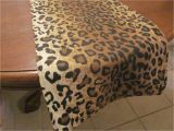 Leopard Birthday Decorations Leopard Print Table Runner Safari Party Decorations Jungle