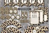 Leopard Print Birthday Decorations Diy Leopard Print Cheetah Print Birthday Party Decorations