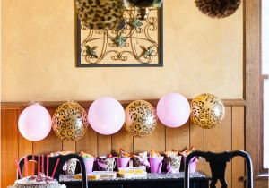Leopard Print Birthday Decorations Super Simple Cheetah Birthday Party Ideas Overstuffed
