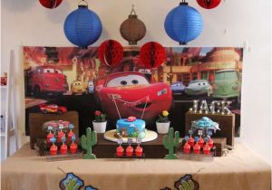 Lightning Mcqueen Birthday Decoration Ideas Disney Pixar Cars Lightning Mcqueen In Radiator Springs