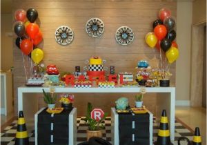 Lightning Mcqueen Birthday Decoration Ideas Lightning Mcqueen Cars Birthday Party Planning Decor