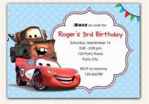 Lightning Mcqueen Birthday Invitations Free Printable 301 Moved Permanently