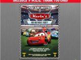 Lightning Mcqueen Birthday Invitations Free Printable Disney Cars Lightning Mcqueen Birthday Invitation with