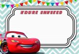 Lightning Mcqueen Birthday Invitations Free Printable Free Printable Cars 3 Lightning Mcqueen Invitation