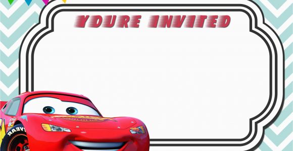 Lightning Mcqueen Birthday Invitations Free Printable Free Printable Cars 3 Lightning Mcqueen Invitation