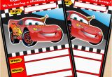 Lightning Mcqueen Birthday Invitations Free Printable Free Printable Disney Cars Lightning Mcqueen Birthday