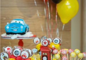 Lightning Mcqueen Birthday Party Decorations Kara 39 S Party Ideas Lightning Mcqueen Cars themed