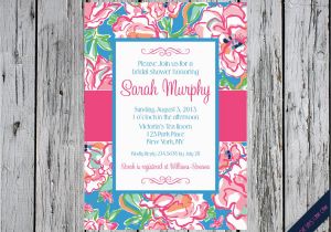 Lilly Pulitzer Birthday Invitations Lilly Pulitzer Birthday Invitations Best Party Ideas
