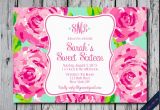 Lilly Pulitzer Birthday Invitations Lilly Pulitzer Birthday Invitations Best Party Ideas