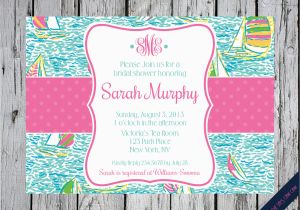 Lilly Pulitzer Birthday Invitations Lilly Pulitzer Birthday Invitations Invitation Librarry