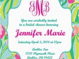 Lilly Pulitzer Birthday Invitations Lilly Pulitzer Inspired Invitation Printable Customizable