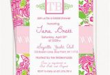 Lilly Pulitzer Birthday Invitations Lilly Pulitzer Inspired Invitations Birthday Invitations