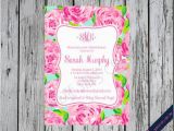 Lilly Pulitzer Birthday Invitations Sale Lilly Pulitzer Bridal Shower Invitation First