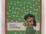 Lilo and Stitch Birthday Card Lilo and Stitch Birthday Crafting Adventures