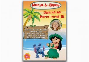 Lilo and Stitch Birthday Party Invitations Lilo and Stitch Birthday Invitation Lilo and by