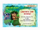 Lilo and Stitch Birthday Party Invitations Lilo Stitch Birthday Invitations Printable by tonypartyfavor