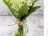 Lily Of the Valley Birthday Flowers Bouquet Of Lily Of the Valley Flowers Stock Photo Image