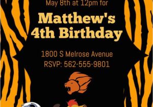 Lion Guard 1st Birthday Invitations Lion Guard Invitations the Lion Guard Kion Lion Guard