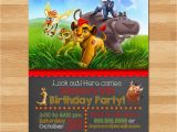Lion Guard Birthday Party Invitations the Lion Guard Invitation Chalkboard Lion Guard Invite